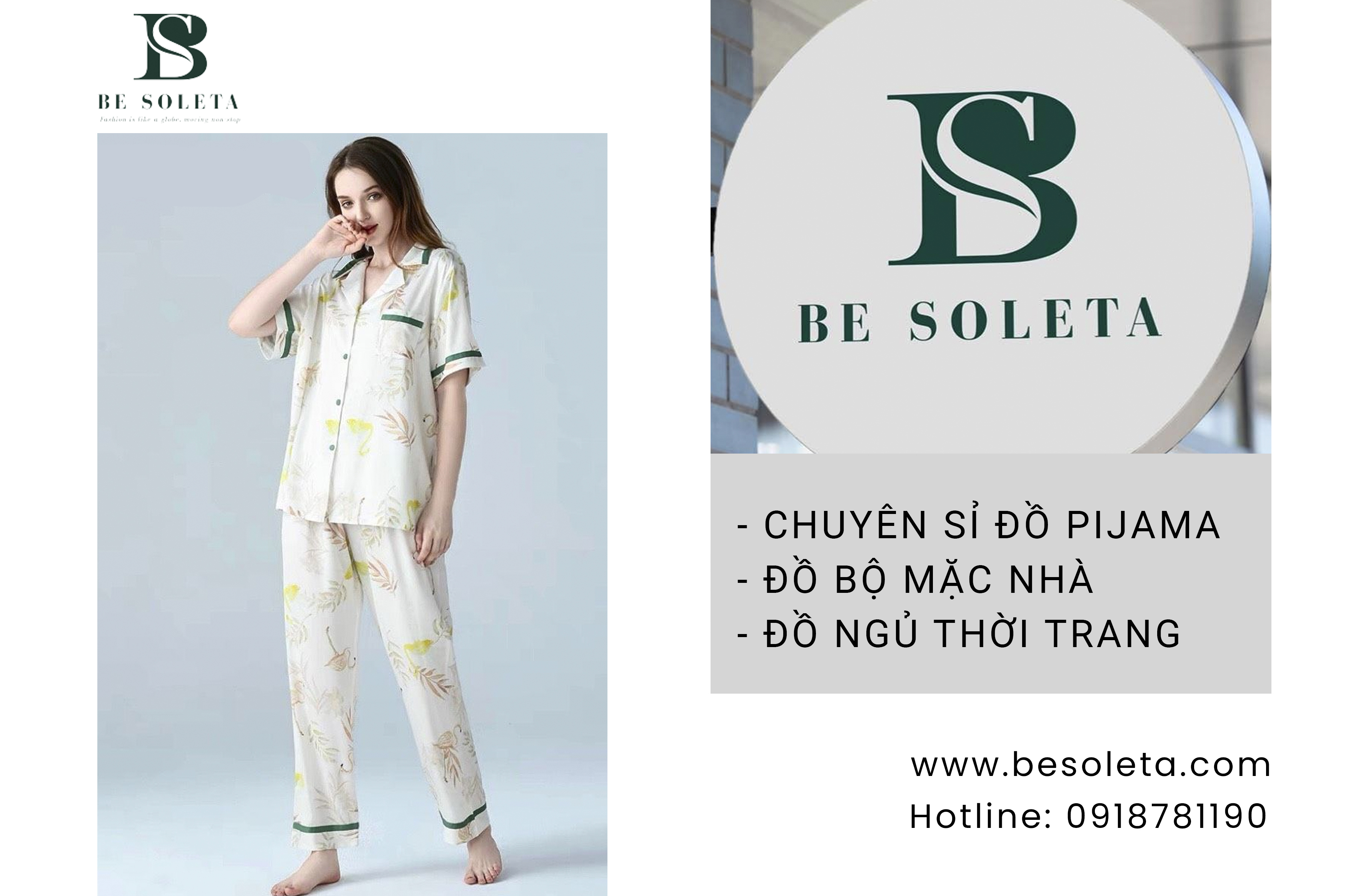 Be Soleta - Xưởng đồ bộ nữ, thời trang Pijama chất lượng tại Hà Nội