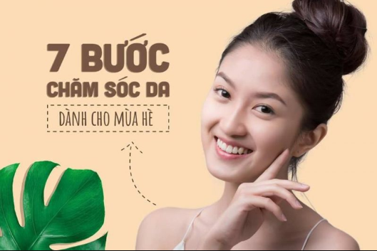 7 bước giúp bạn chăm sóc da nhờn trong mùa hè.