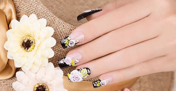 Khoá học làm đẹp online với hoa bột nail