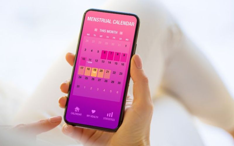 Lợi ích của app theo dõi kinh nguyệt