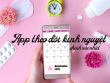 App theo dõi kinh nguyệt