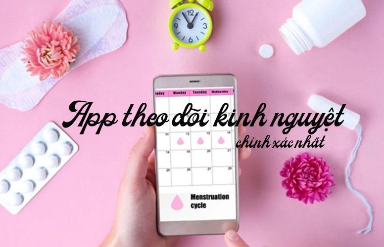 App theo dõi kinh nguyệt