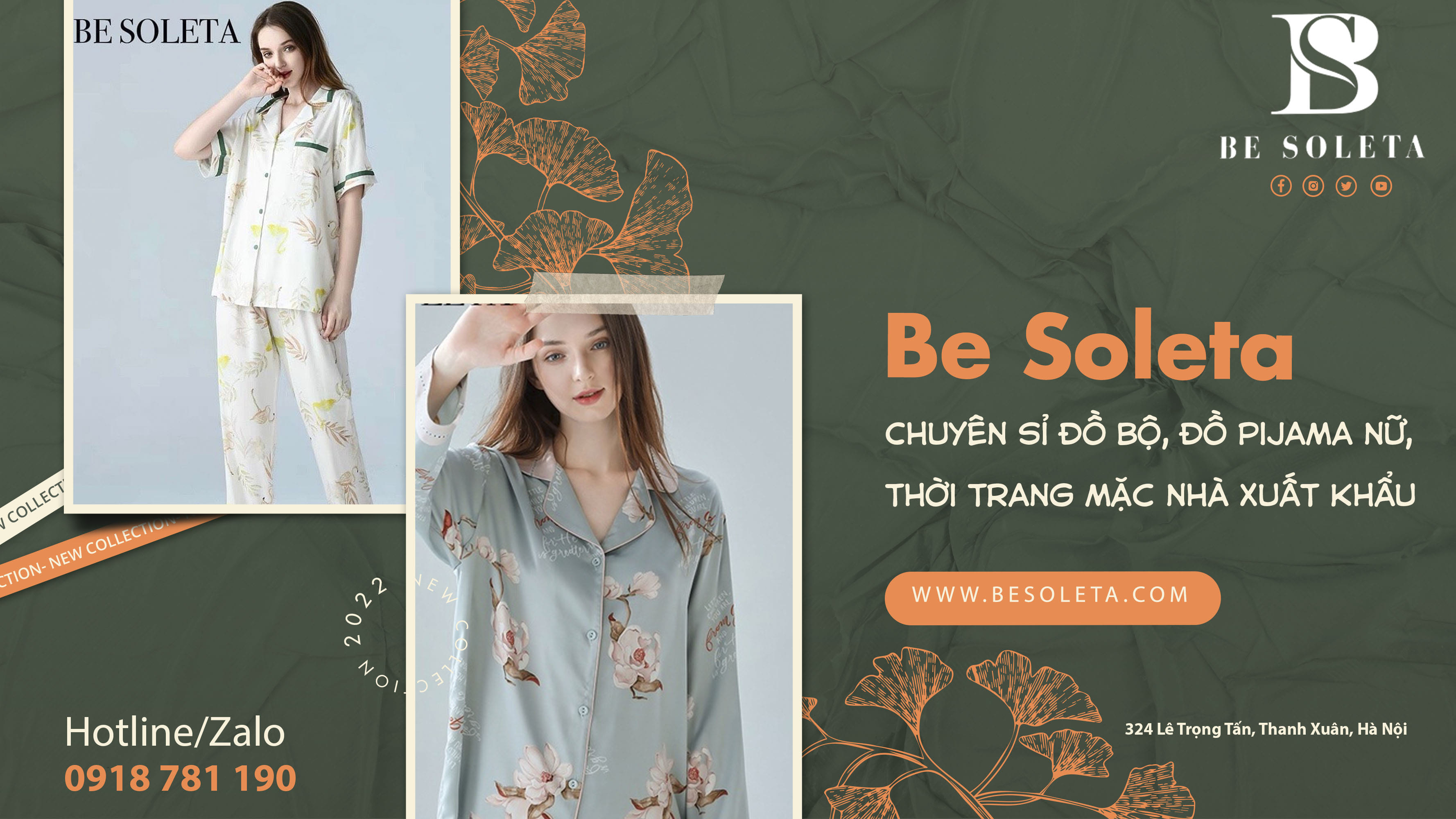 Lý do bạn nên lựa chọn xưởng đồ bộ nữ Be Soleta