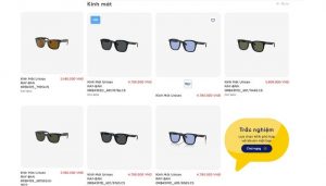 Sản phẩm kính mát chính hãng tốt nhất tại Mắt Việt