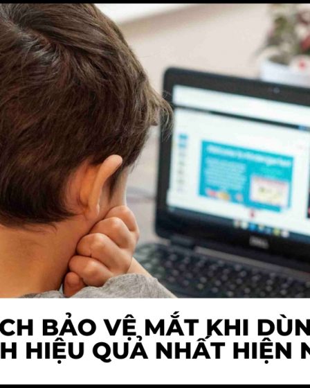 bảo vệ mắt khi dùng máy tính