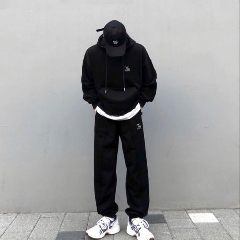 Phối đồ nam với áo hoodie