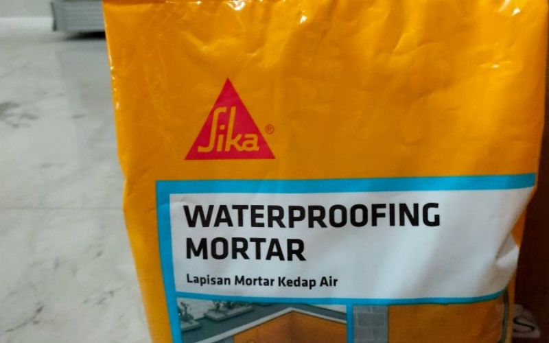 Định mức sử dụng của Sika® Waterproofing Mortar