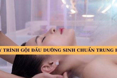 Quy trình gội đầu dưỡng sinh chuẩn Trung Hoa