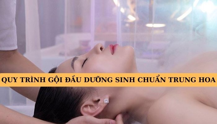 Quy trình gội đầu dưỡng sinh