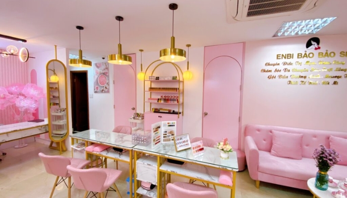 enbi bảo bảo nail & spa địa điểm làm nail đẹp uy tín