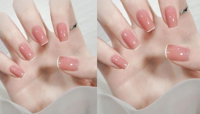 mẫu nail xinh nhẹ nhàng