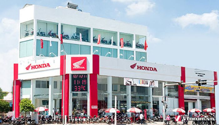 Cửa hàng phụ tùng xe máy Honda