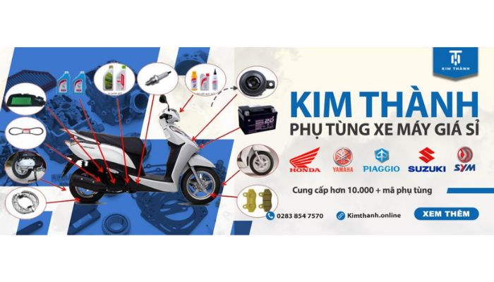 Cửa hàng phụ tùng xe máy Kim Thành