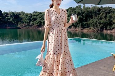 Nguồn hàng đầm voan Quảng Châu giá rẻ, chất lượng