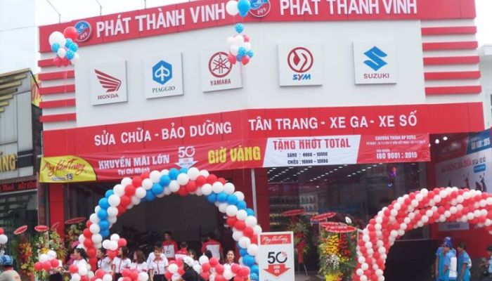 Trung tâm sửa chữa xe máy Phát Thành Vinh