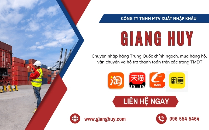 giang huy xuất nhập khẩu