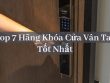 khóa cửa vân tay tốt nhất