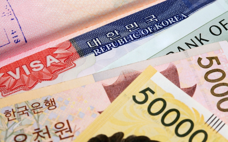 Chi phí xin visa du học Hàn
