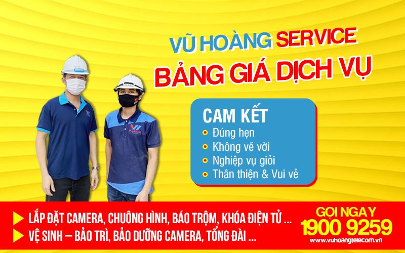 công ty Dịch vụ lắp Camera Vũ Hoàng Telecom