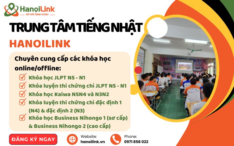 Trung tâm tiếng Nhật HanoiLink