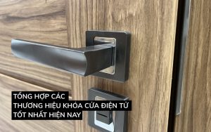 thương hiệu khóa cửa điện tử