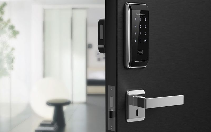 thương hiệu khóa cửa samsung