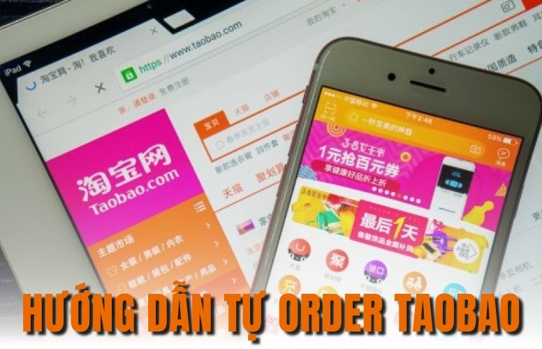 hướng dẫn tự order Taobao