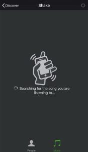 tính năng lắc điện thoại