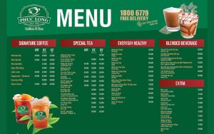 giúp khách hàng dễ chọn món