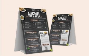 menu dạng đứng