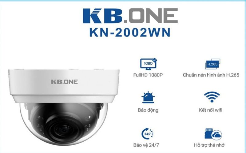 KBVISION Dome KN-2002WN Hồng Ngoại