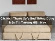 kích thước sofa bed
