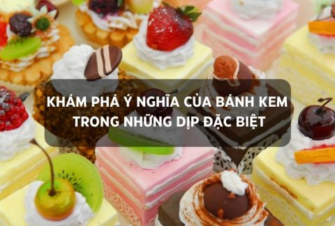 ý nghĩa của bánh kem