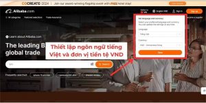 thiết lập ngôn ngữ và đơn vị tiền