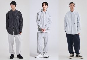 Mix áo hoodie và quần jogger nam cá tính
