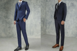 Outfit Tết cho nam cùng bộ vest sang trọng