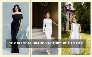 local brand váy thiết kế