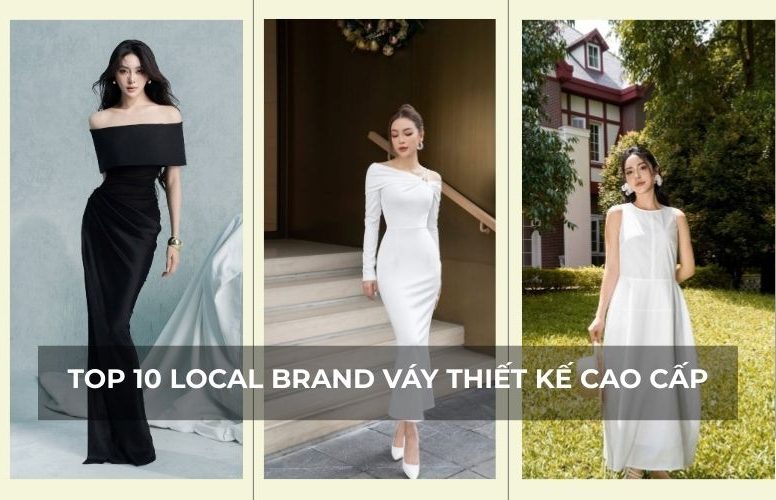local brand váy thiết kế