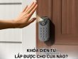 khóa điện tử lắp được cho cửa nào