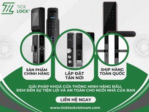 Hệ thống khóa điện tử TICKLOCK