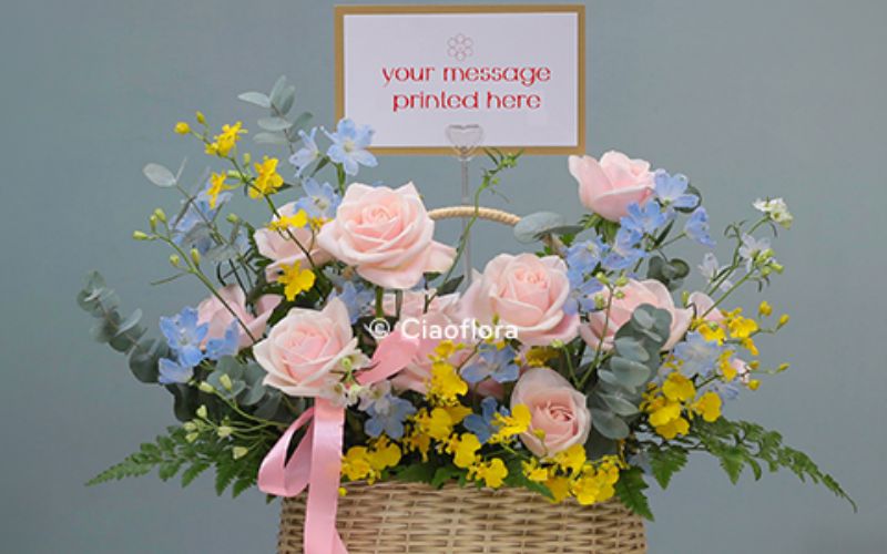 Vườn Hoa Tươi đem đến những điện hoa chuyên nghiệp để bạn gửi cho khách hàng, đối tác quan trọng Shop hoa Ciaoflora