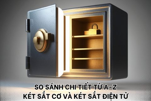 so sánh két sắt cơ và két sắt điện tử