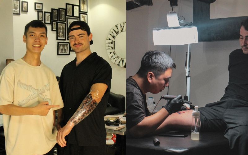Experienced tattoo artists ensure safe tattooing