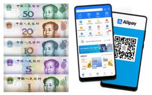 nạp tiền Alipay bằng nhân dân tệ