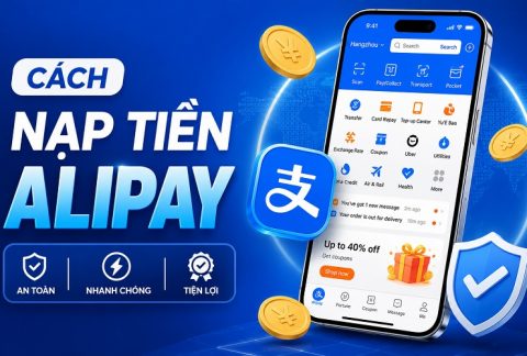 nạp tiền Alipay