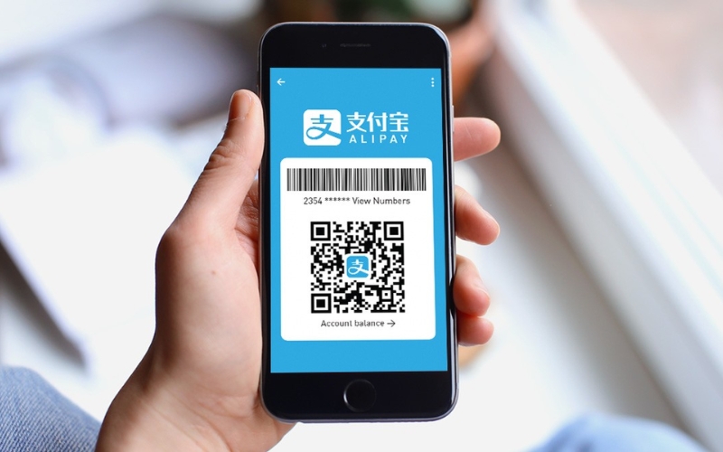 nạp tiền Alipay bằng thẻ ngân hàng nội địa