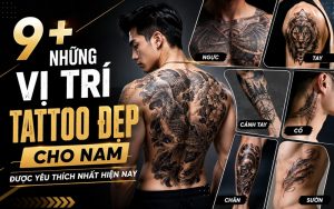 những vị trí tattoo đẹp cho nam