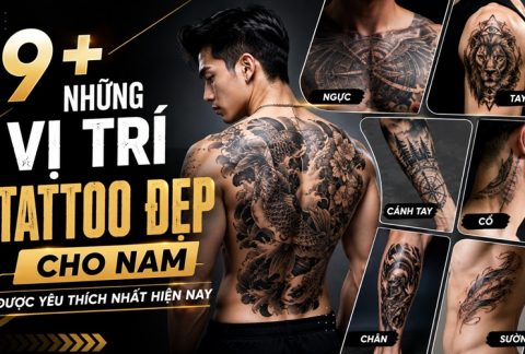 những vị trí tattoo đẹp cho nam
